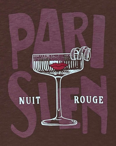 POLERA PARISIEN BURDEOS