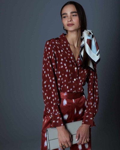 BLUSA CABARETE NEW DOTS DEER