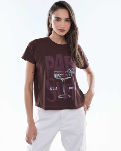 POLERA PARISIEN BURDEOS