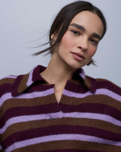 CHALECO PROVENZA RAYADO