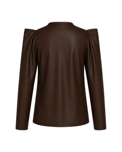 POLERA BOWIE CHOCOLATE