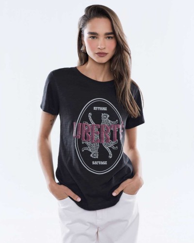 POLERA RYTHEM NEGRO HUMO