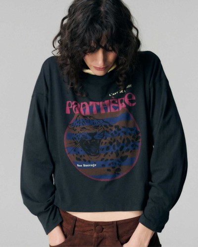 POLERA MUSEUM NEGRO HUMO