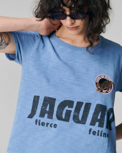 POLERA JAGUAR AZUL