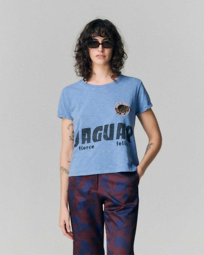 POLERA JAGUAR AZUL