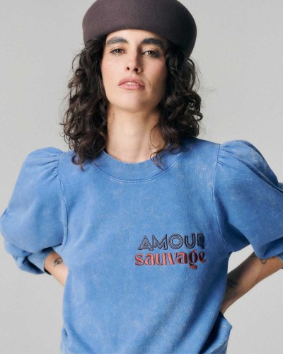 POLERÓN AMOUR SAUVAGE AZUL