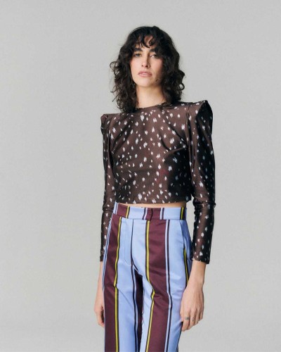 POLERA BOWIE CROP RENN