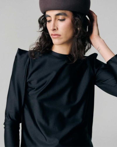 POLERA BOWIE NEGRA
