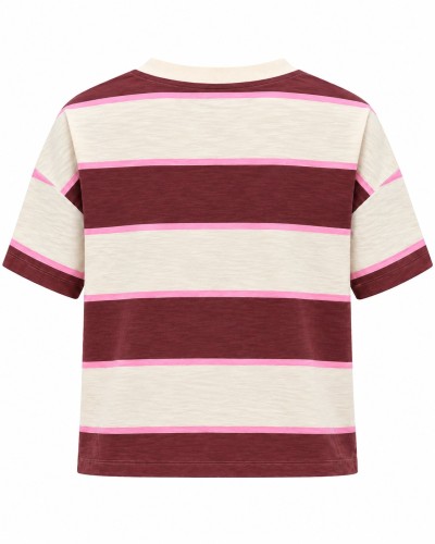 POLERA OSTUNI CAFÉ ROJO