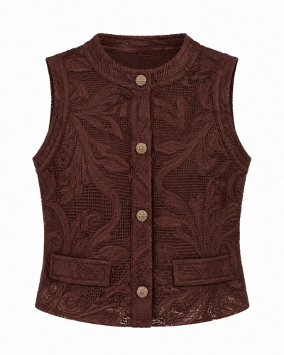 VEST TAORMINA CHOCOLATE