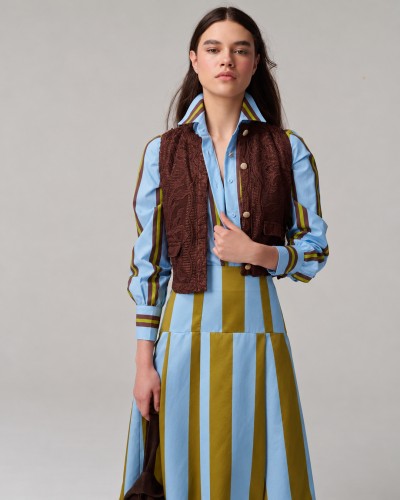 VEST TAORMINA CHOCOLATE